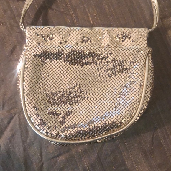 Vintage gold Whiting and David chain mail purse - Picture 3 of 9